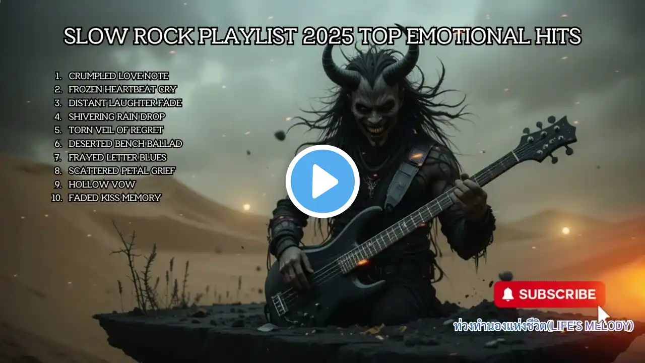 Slow Rock Playlist 2025 Top Emotional Hits / 2025 rock anthems,rock lovers / best rock tracks