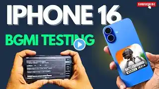 iPhone 16 bgmi testing extreme level