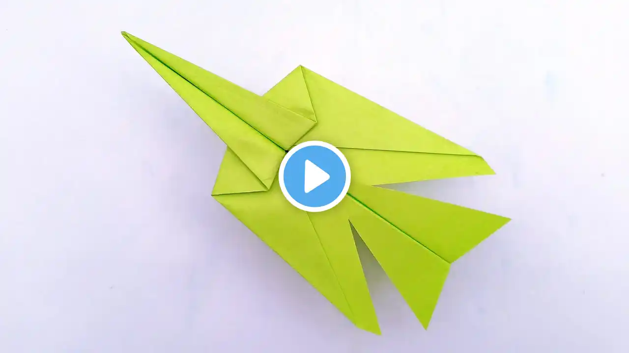 How to Make a Paper Airplane Step by Step | Best Origami Aeroplane | Easy Paper Crafts Without Glue