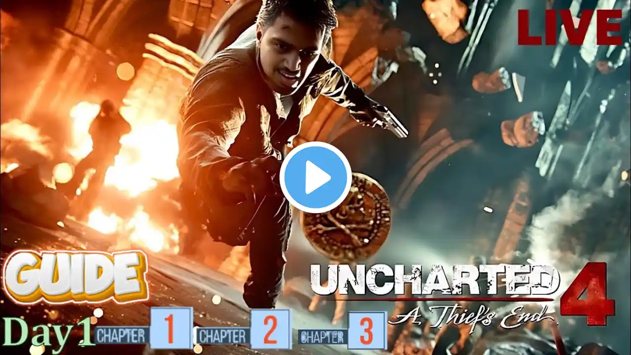 UNCHARTED 4: A Thief’s End - Full Gameplay Walkthrough Part 1 | Epic Adventure Begins! 🎮🔥