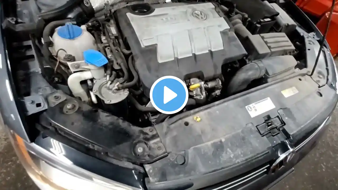 WATCH THIS BEFORE YOU REPLACE THE DRIVE BELT TENSIONER ON YOUR VOLKSWAGEN.