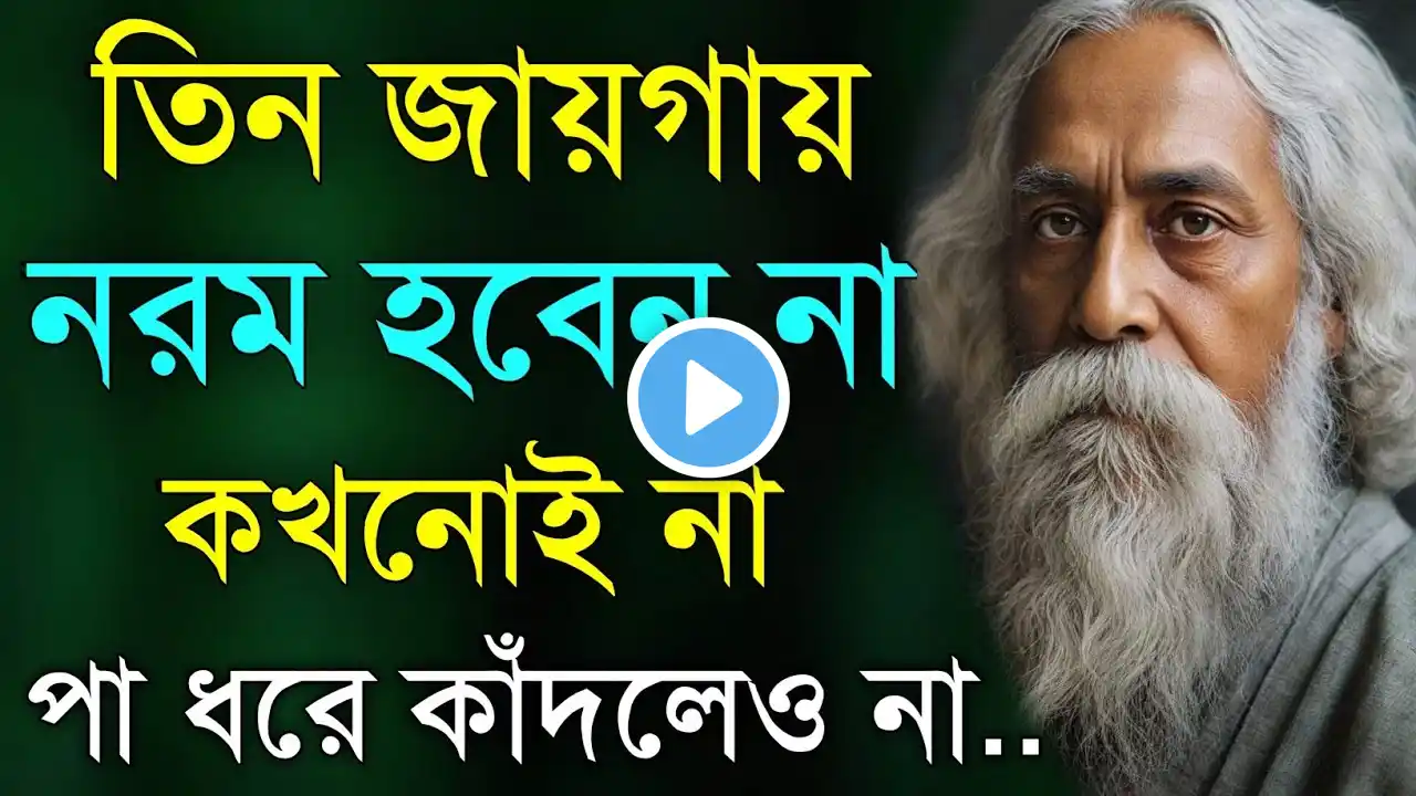 পা ধরে কাঁদলেও তিন জায়গায় নরম হবেন না! New Best Powerful Motivational speech | Emotional Ukti Bani