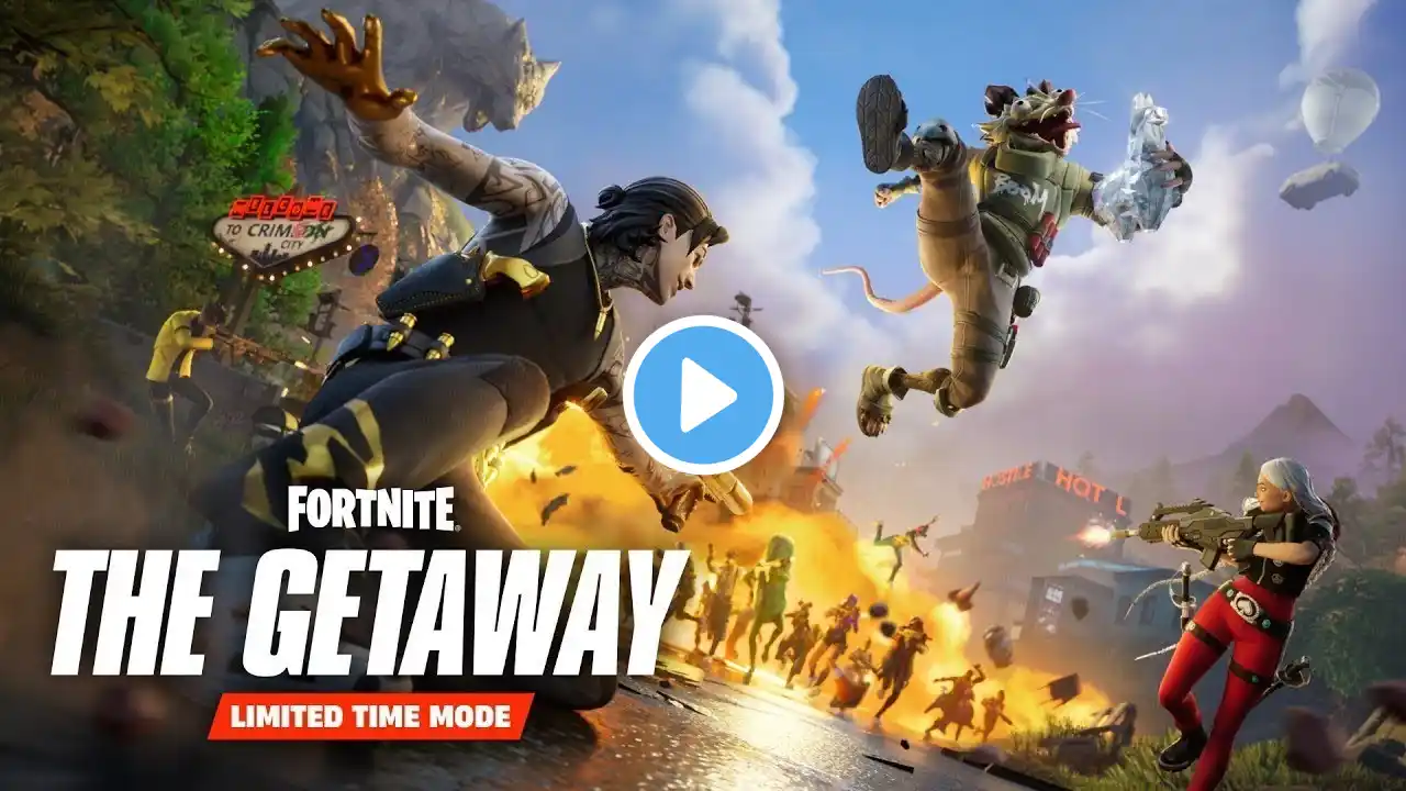 The Getaway Limited Time Mode Returns | Fortnite Chapter 6 Season 2 LAWLESS trailer.