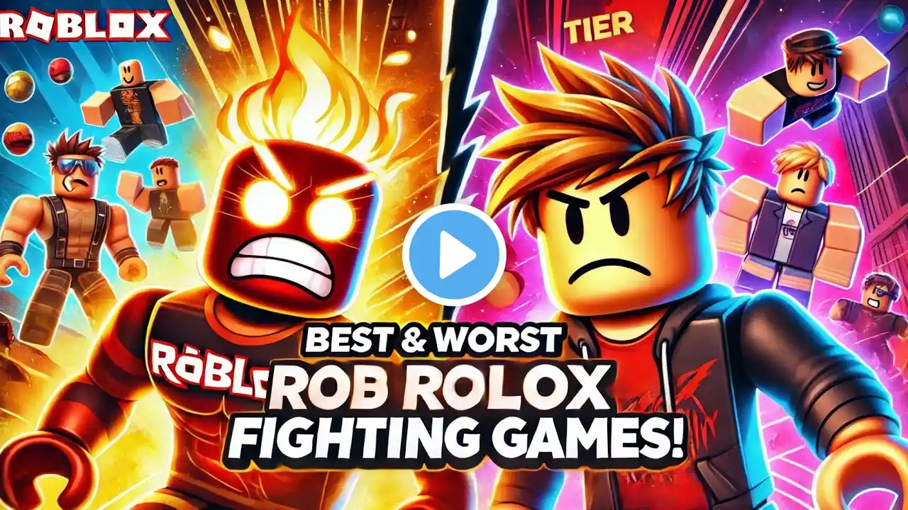 The BEST and WORST Roblox Fighting Games