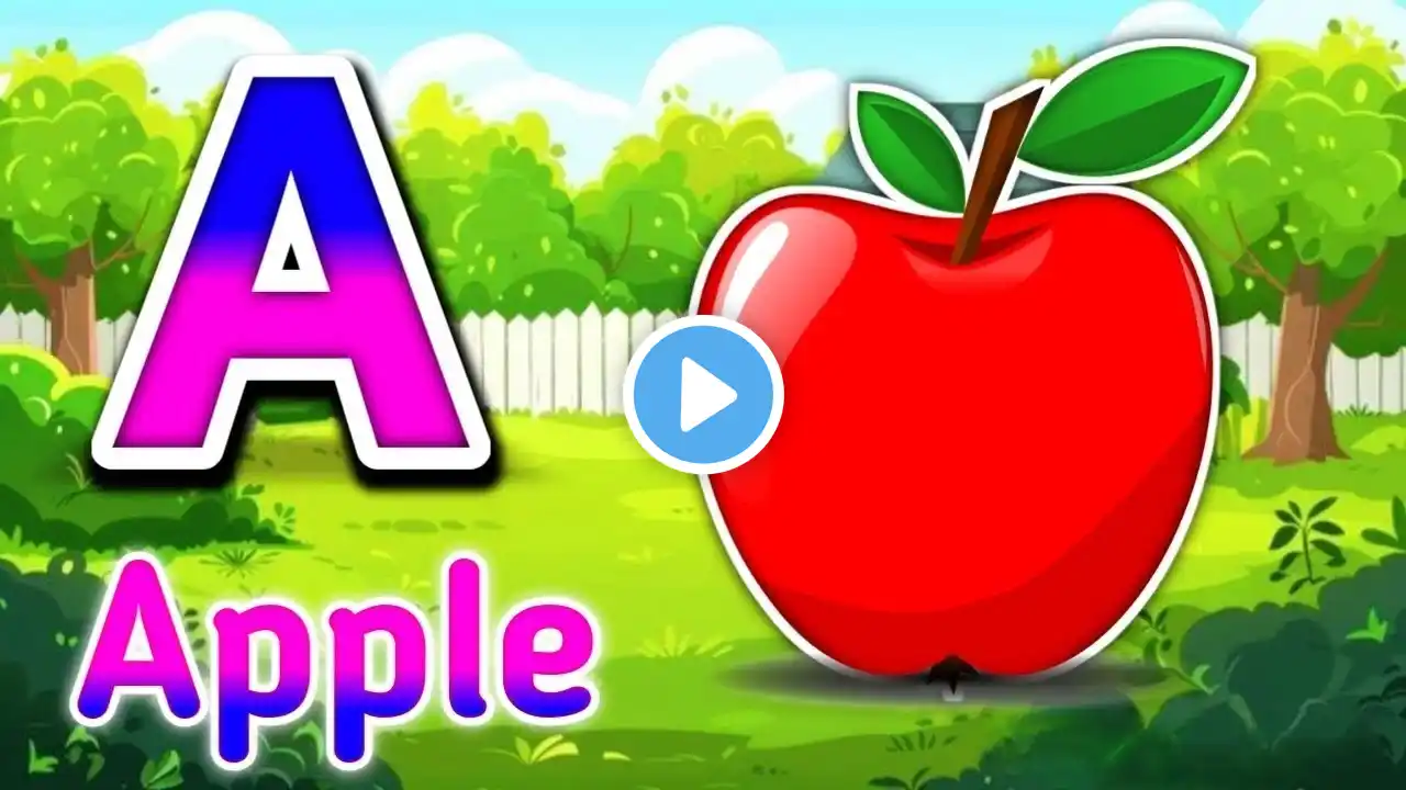 Phonics Song 2 with TWO Words in 3D - A For Airplane - ABC Alphabet Songs & Sounds 272