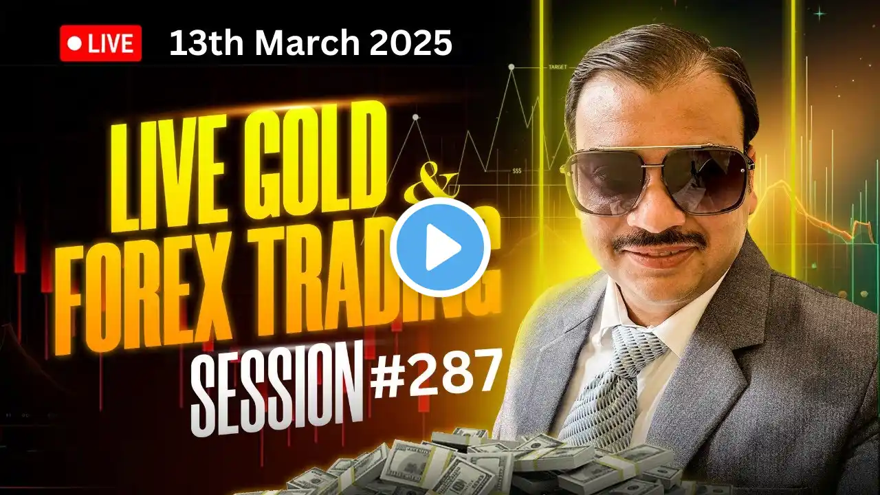 Forex & Xauusd Live Trading Session #287 |13th March 2025| XAUUSD Trading Live| Dawn Forex Academy