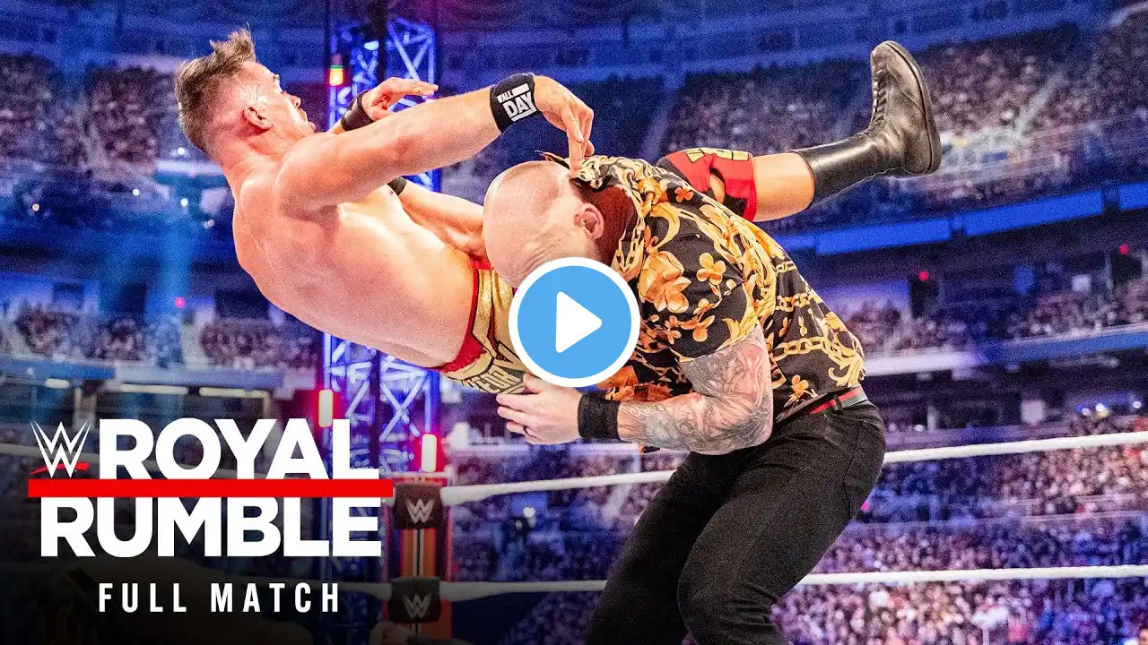 FULL MATCH — 2022 Men's Royal Rumble Match: Royal Rumble 2022