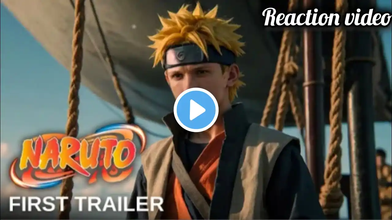 NARUTO : FIRST TRAILER 😱 REACTION VIDEO | TOM HOLLAND | PAKISTANI REACTION ON NARUTO MOVIE |