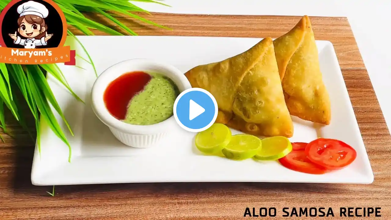 Aloo Samosa Recipe | Crispy Potato Recipe | Ramzan Special Recipe by Maryam's Kitchen Recipes.