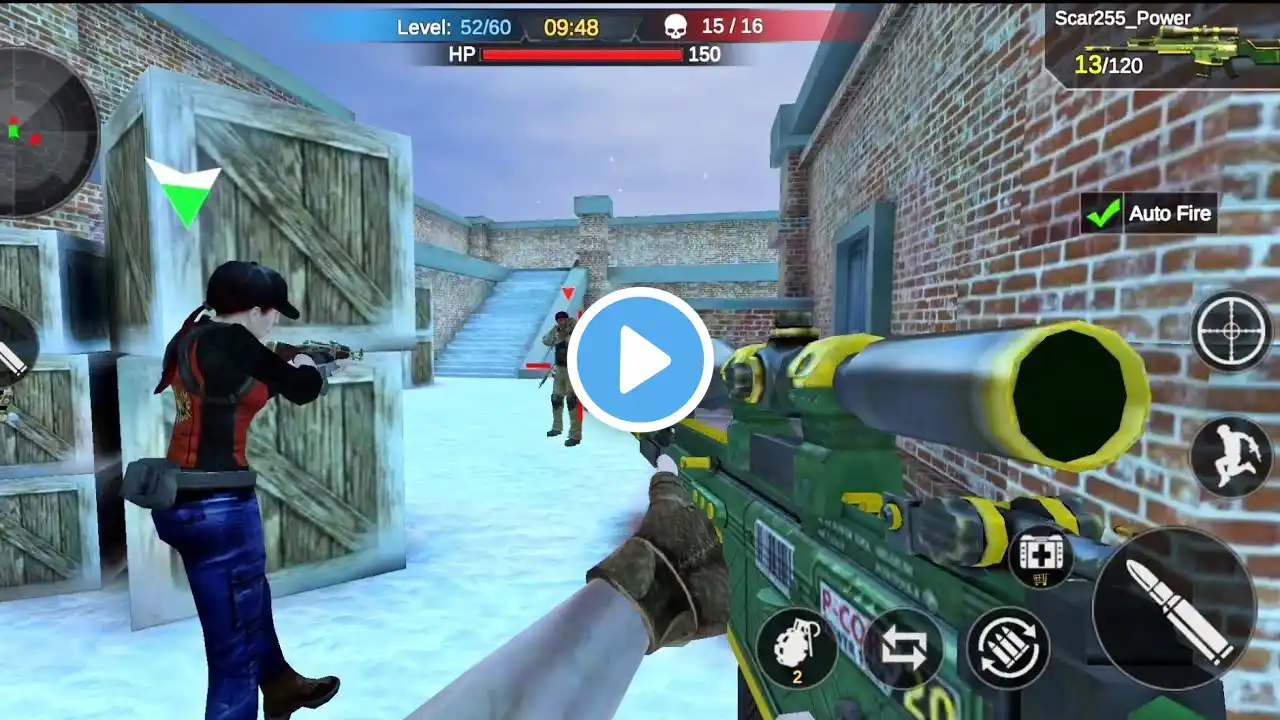 Gun Strike 2 Commando Secret Mission FPS Game _ Android Gameplay #38