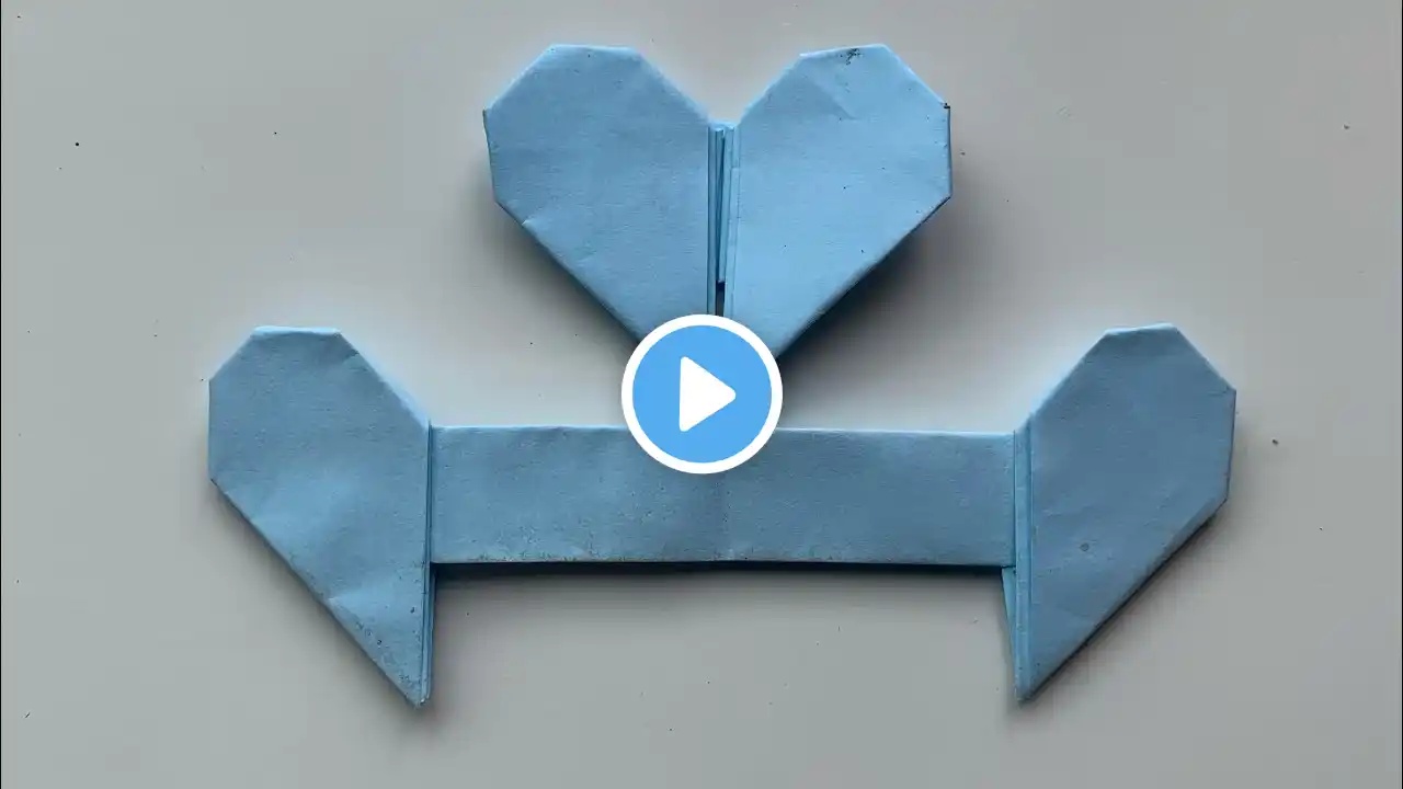 Como Fazer Um Coração De Origami Com Mensagem De Amo Passo A Passo