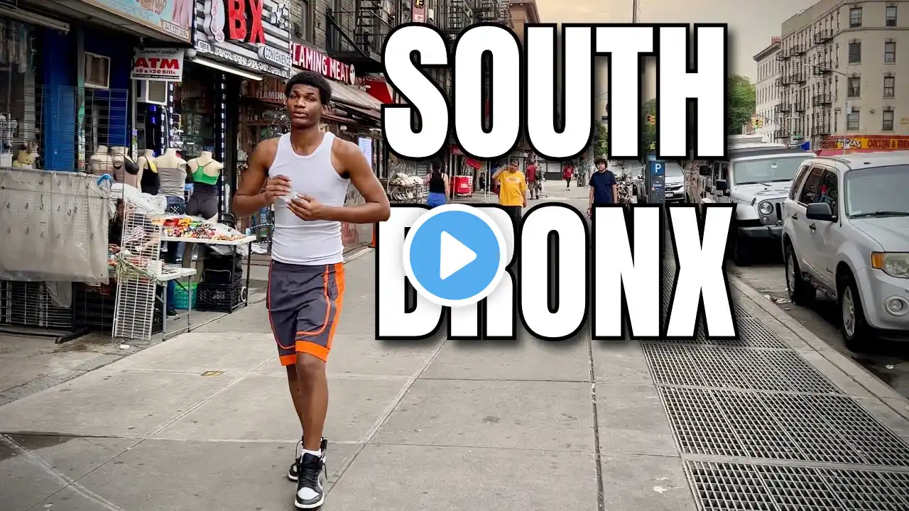 NEW YORK CITY Walking Tour [4K] - SOUTH BRONX