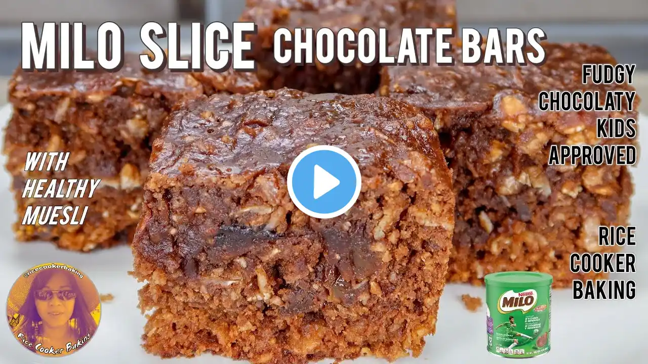 How To Make Milo Chocolate Bar | Milo Chocolate Bar | EASY RICE COOKER CAKE RECIPES