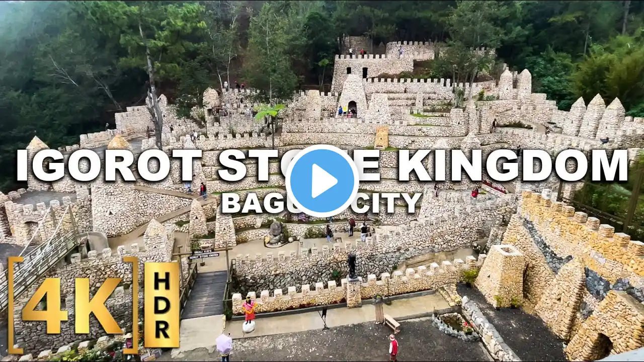 Baguio City's Newest Tourist Attraction - Igorot Stone Kingdom | Walking Tour | 4K HDR | Philippines