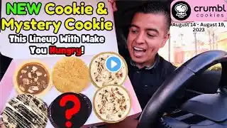 NEW Crumbl Cookies Review: Hummingbird Cake, Twix, Cookies & Cream, Snickerdoodle, Mystery Cookie