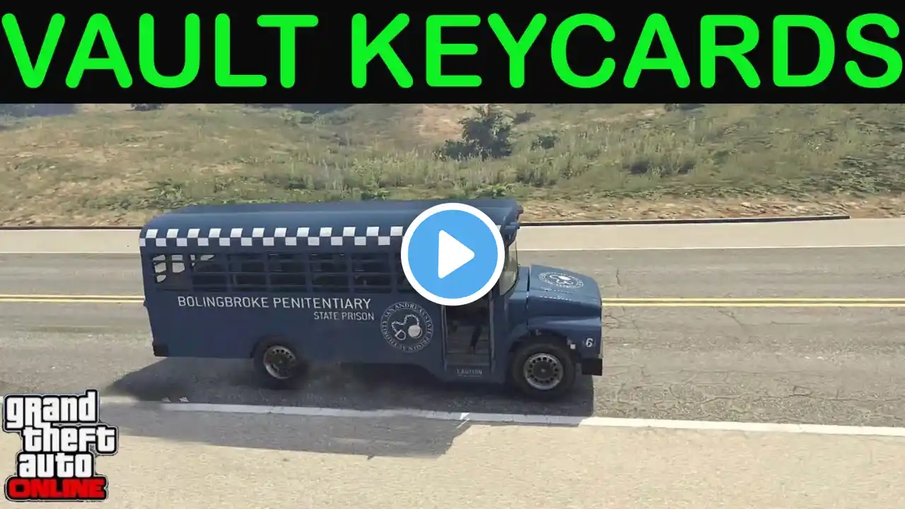 Vault Keycards Casino Heist Prep Mission GTA 5 Online