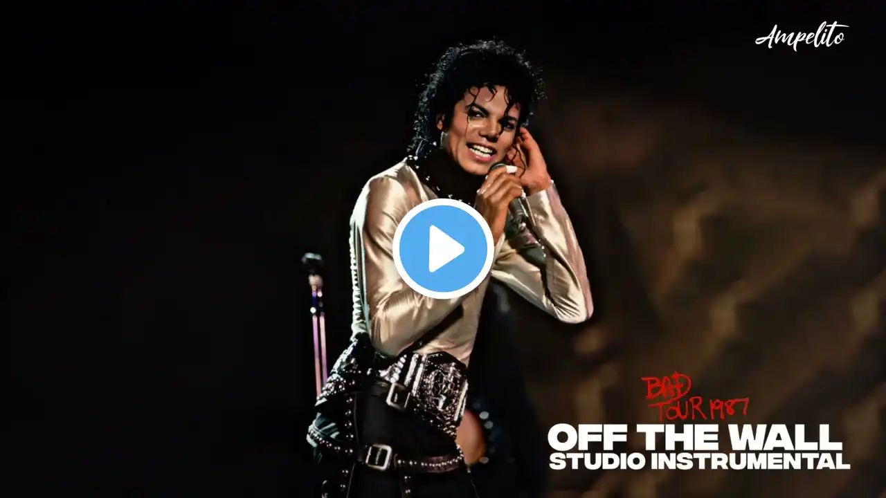 Michael Jackson - Off The Wall | Bad Tour | Instrumental Studio Recreation