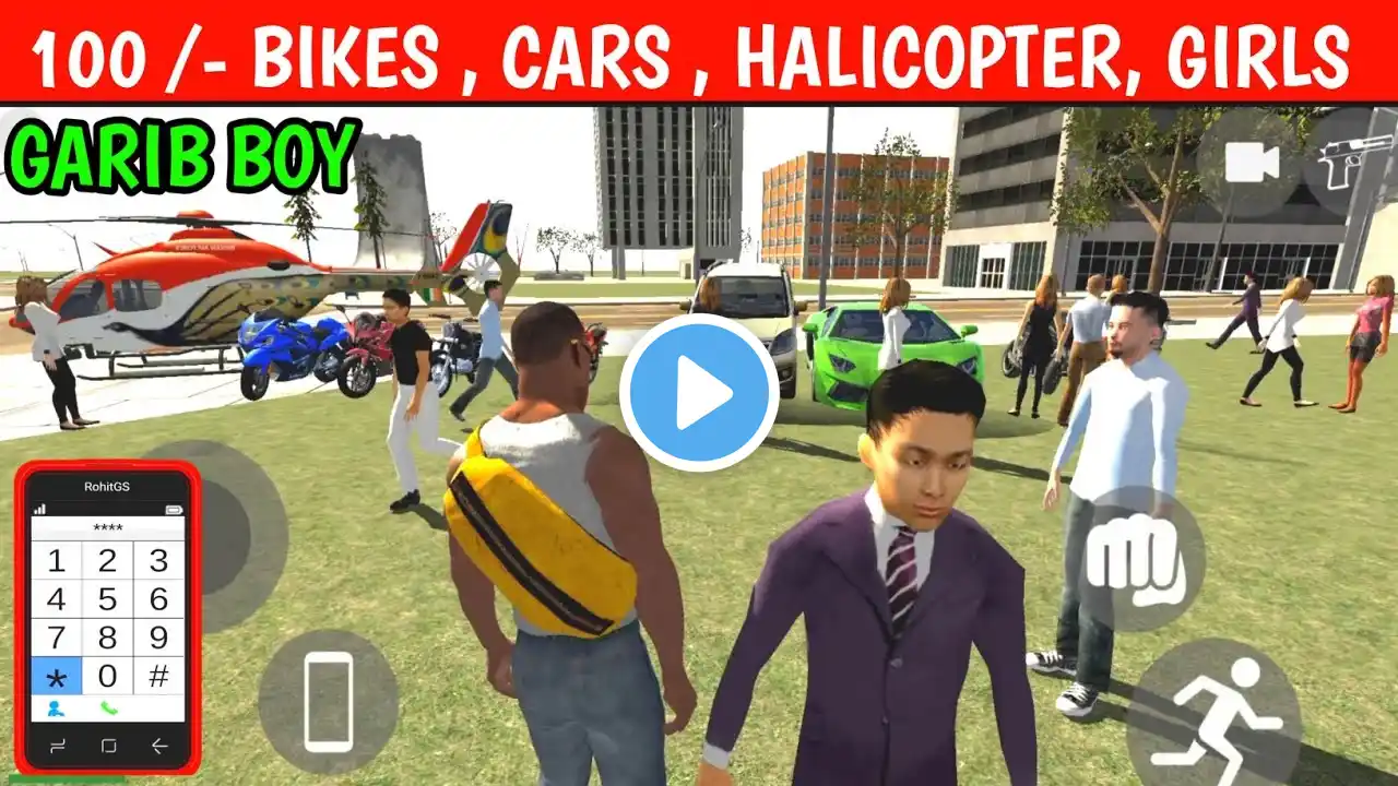 Indian Bikes Driving 3d | GARIB BOY | Funny Gameplay Indian Bikes Driving 🤣🤣