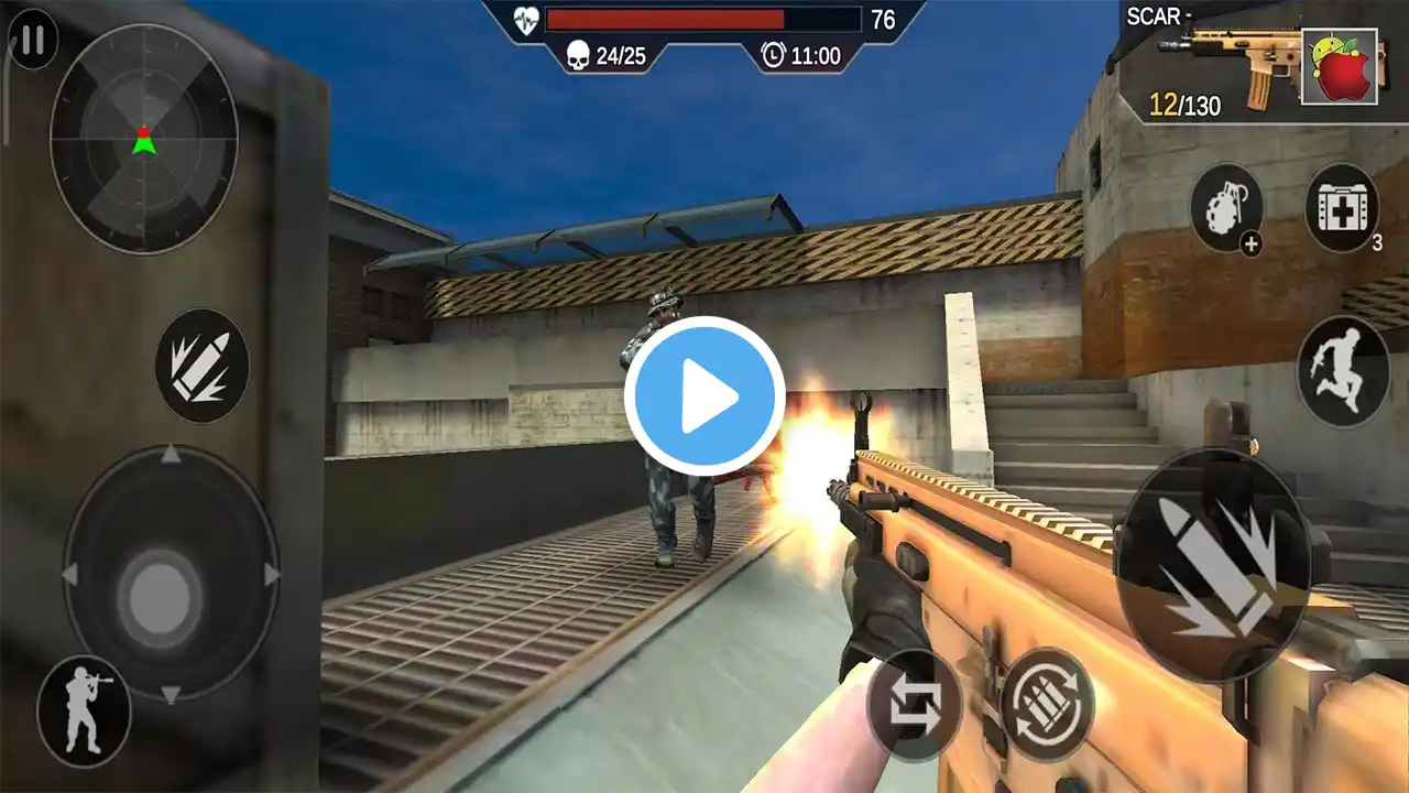 Critical Action Gun Strike Ops –  Game Gun Strike – Android GamePlay – Shooting Games Android 16