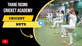 Dominating Cricket net session #thanerisingcricketacademy #cricketlive