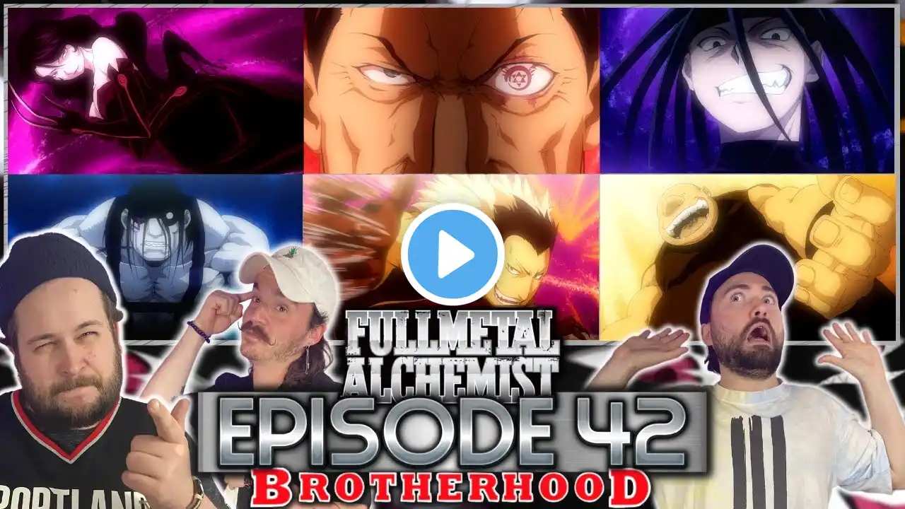 Fullmetal Alchemist: Brotherhood | Episode 42 REACTION | "Signs of a Counter Offensive"