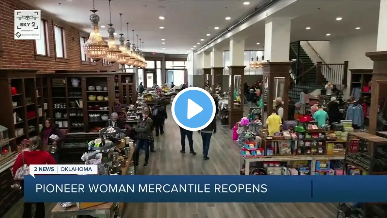 Pioneer Woman Mercantile reopens after renovations