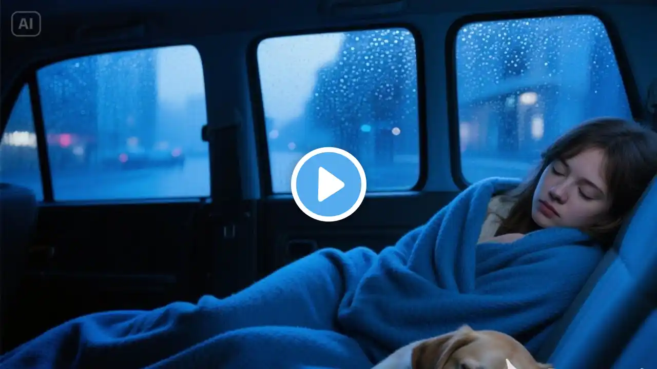 Heavy Rain on Car Windows at Night đ§ī¸ Soothing Sounds for Sleep | Stress Relief - Remove Insomnia