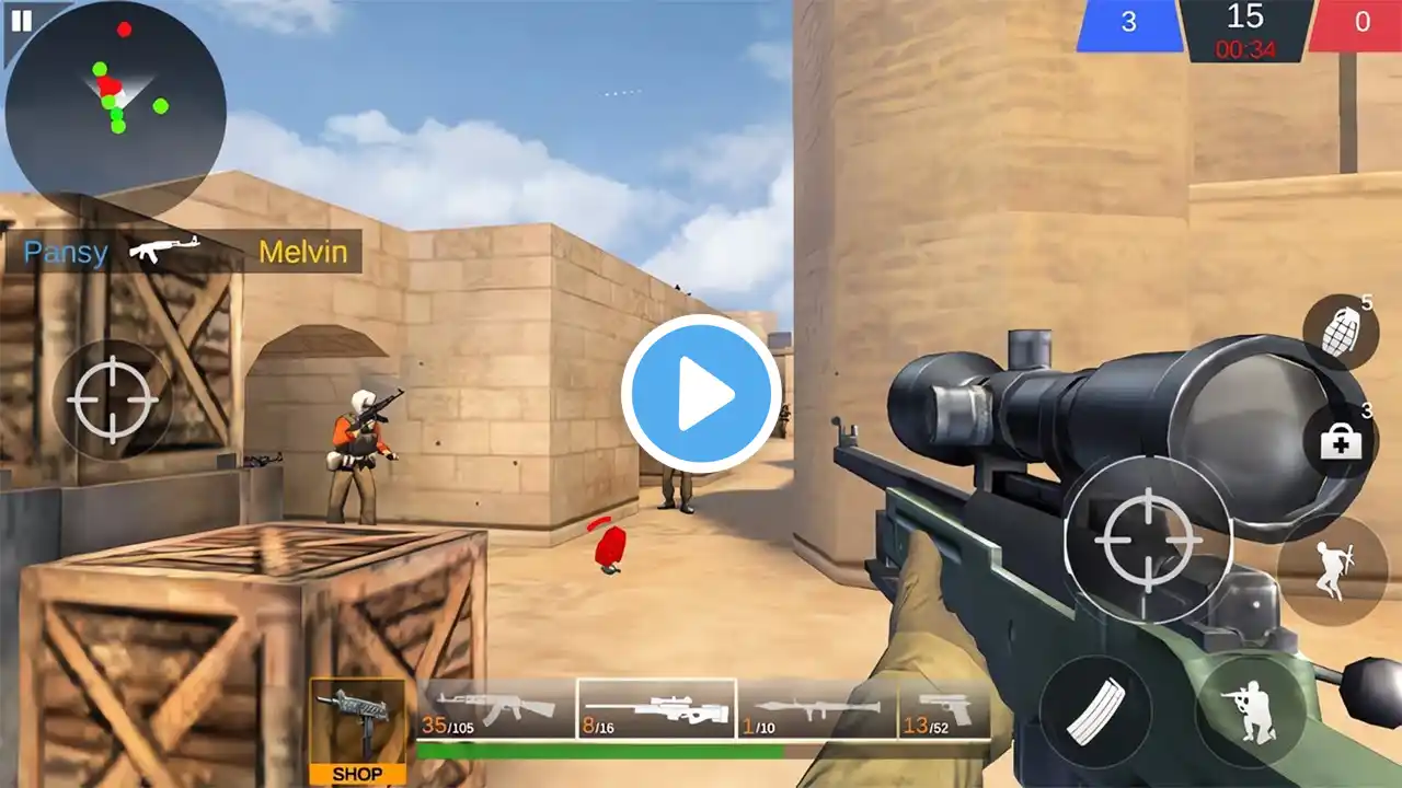 Critical Shooter Zombie - FPS Zombie Shooting Game - ZOMBİE ATTACK! - Android GamePlay