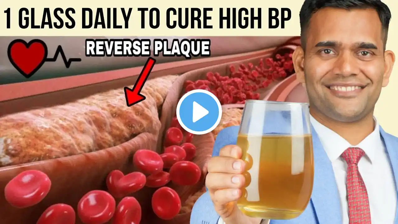 Just 1 Glass Daily To Cure High Blood pressure | Cure High Blood Pressure Naturally