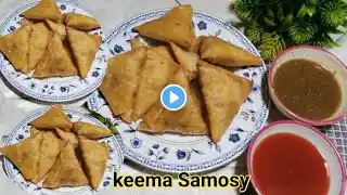 Smokey keema Samose | Ramadan Special Keema Samose Recipe 😋 Rabiya kitchen in Urdu Hindi