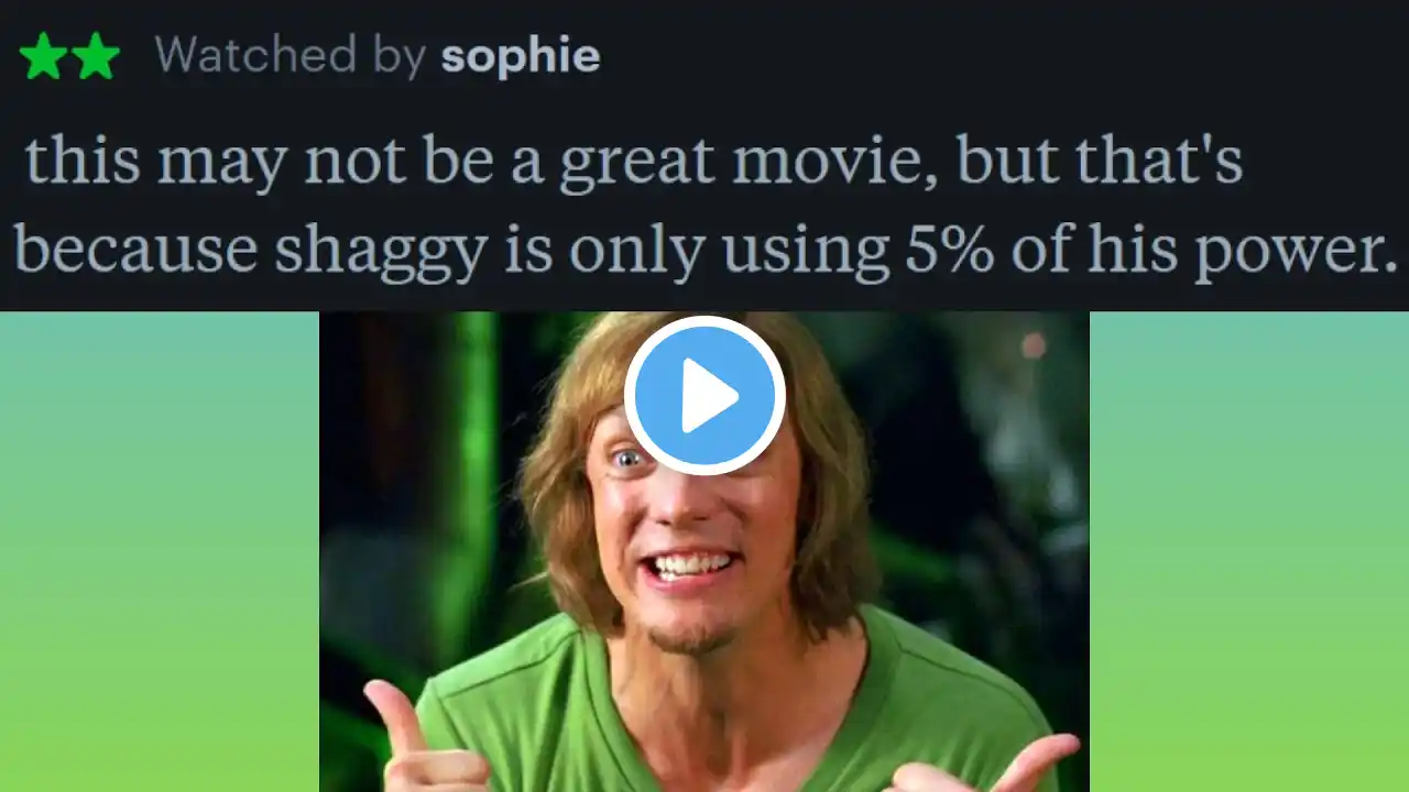 The Best Scooby-Doo Reviews (live-action movies)