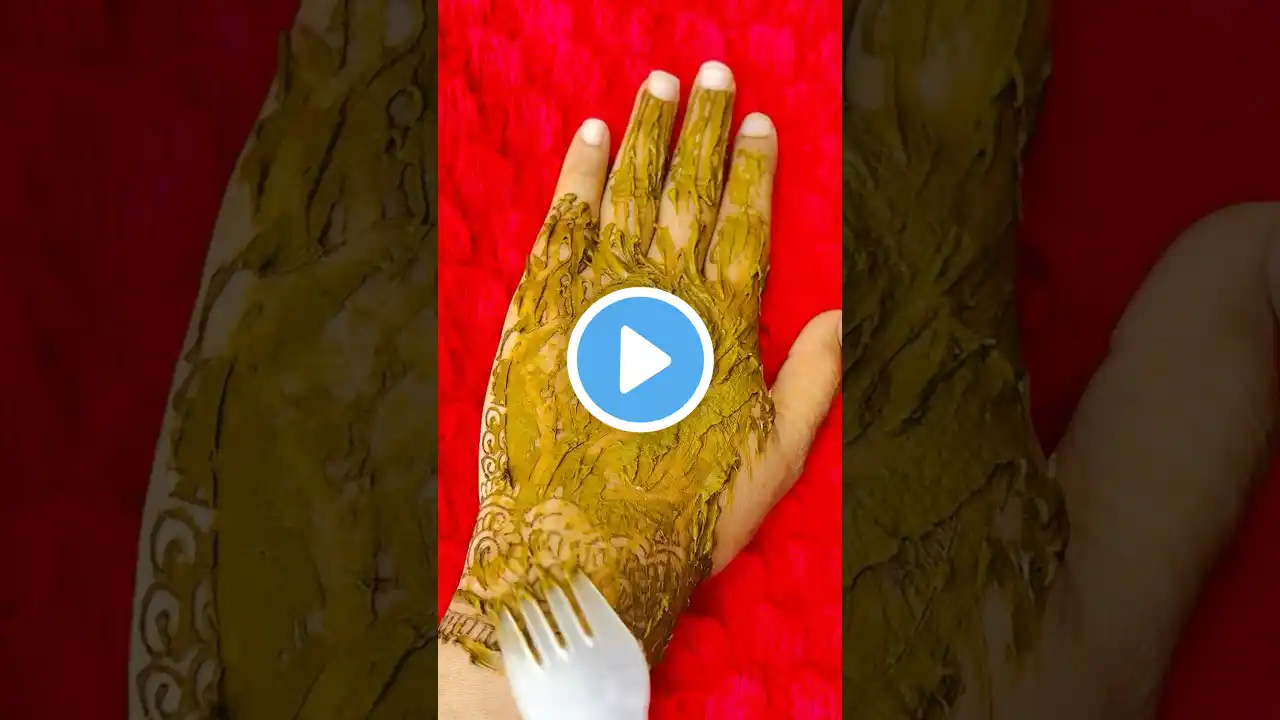 Back Hand stylish and beautiful Mehndi design #trending #shorts #youtubeshorts