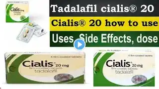 Cialis® 20 mg in urdu, Tadalafil 20 mg,Uses, Side Effects, Dosage#tablet