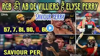 RCB की AB De Villiers है Elyse Perry WPL 2025 में चार अर्धशतक लगा दिए अब तक Saviour Perry For RCB