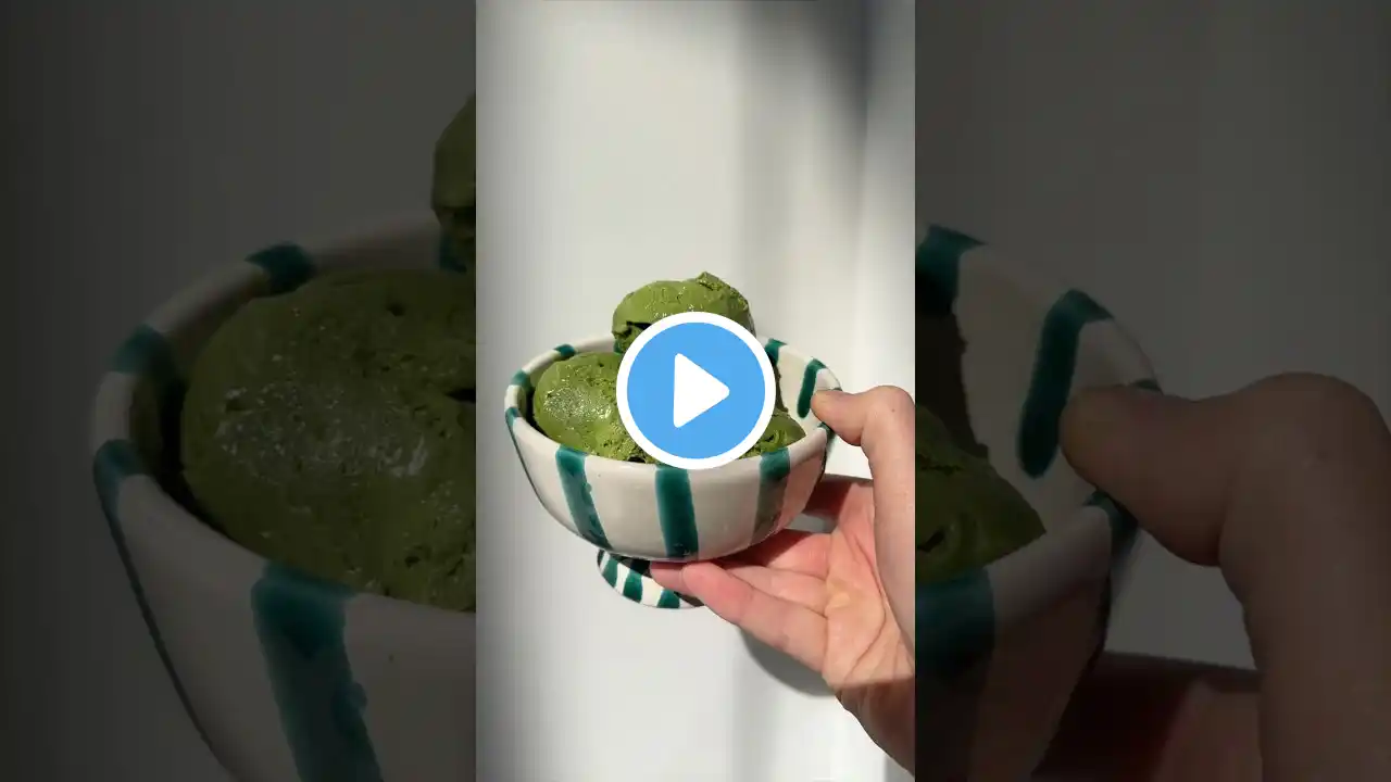 How to Make The Best Matcha Ice Cream at Home 🍵