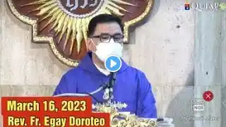 QUIAPO CHURCH LIVE TV MASS TODAY 5:00 PM MARCH 16, 2023 - THURSDAY