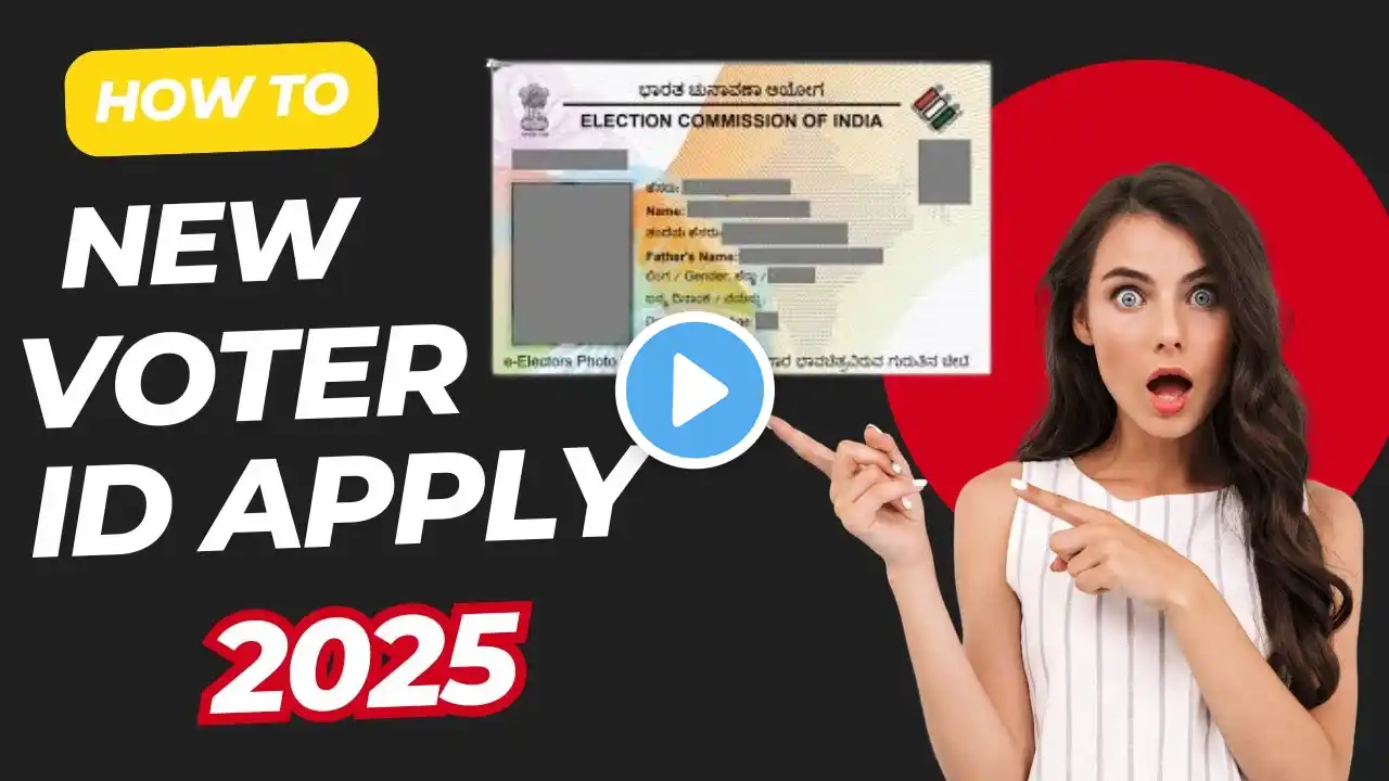 Step-By-Step Guide: Applying For Voter ID Online On New Portal 2024 | Free & Easy Process For 2025