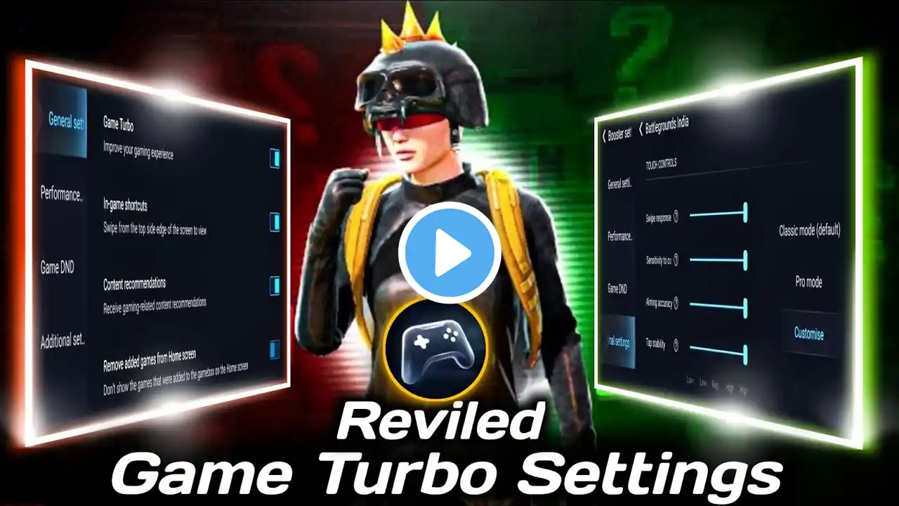 New Update Game Turbo Settings | Best Game Turbo Settings| Redmi Note 10 Pro game Turbo Settings