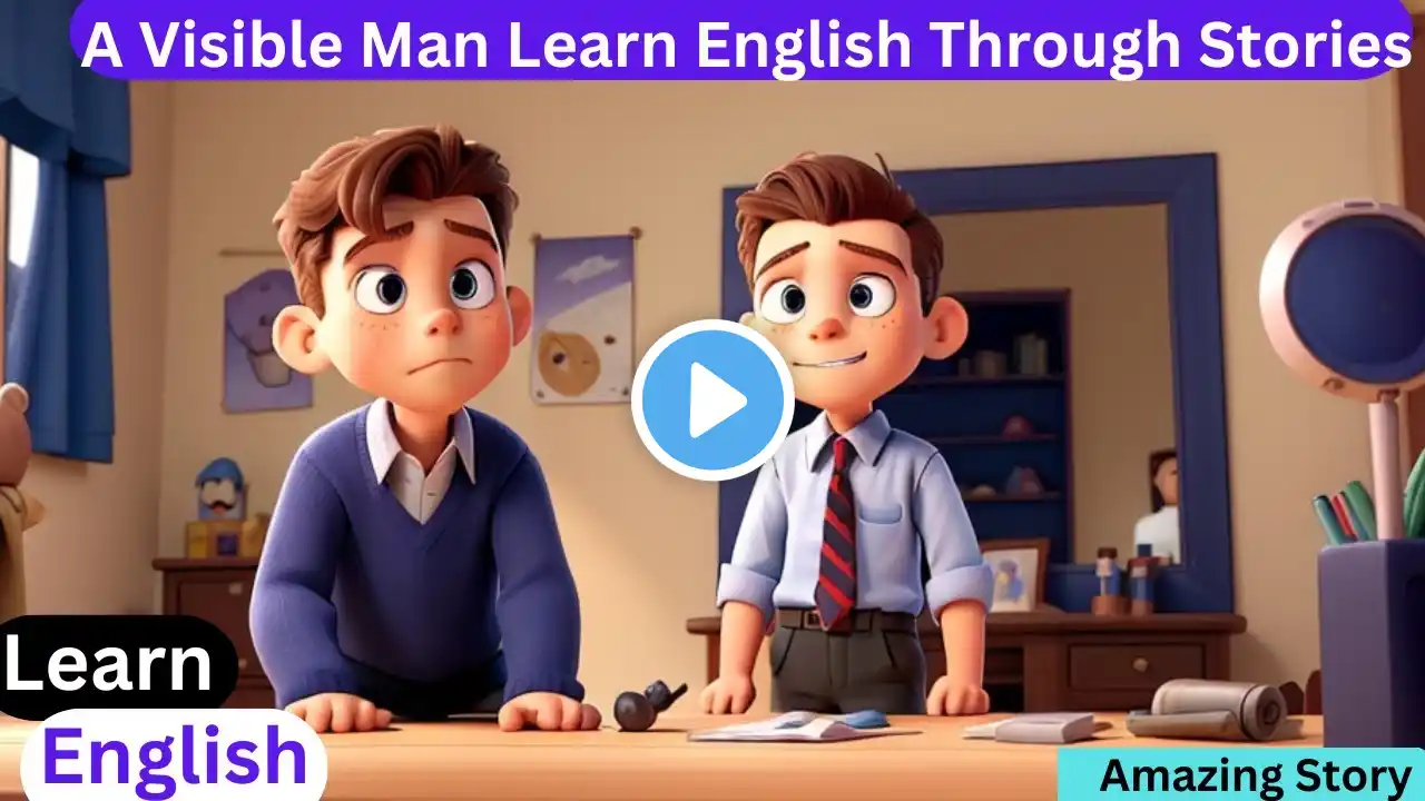 The Visible Man | Learn English Through Stories | Basic English