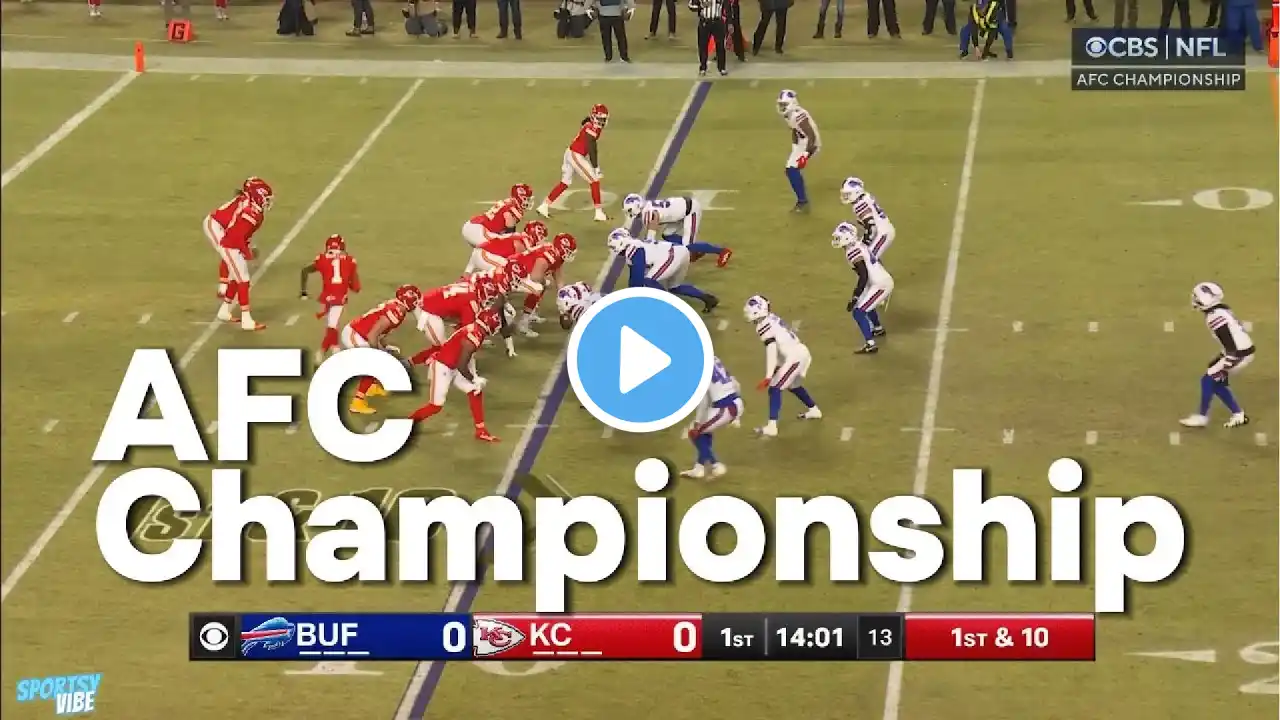 AFC Championship 2024-25: Chiefs vs. Bills | Full Highlights & Key Plays