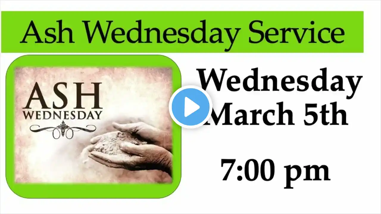 March 2, 2025 10:00am Worship Service