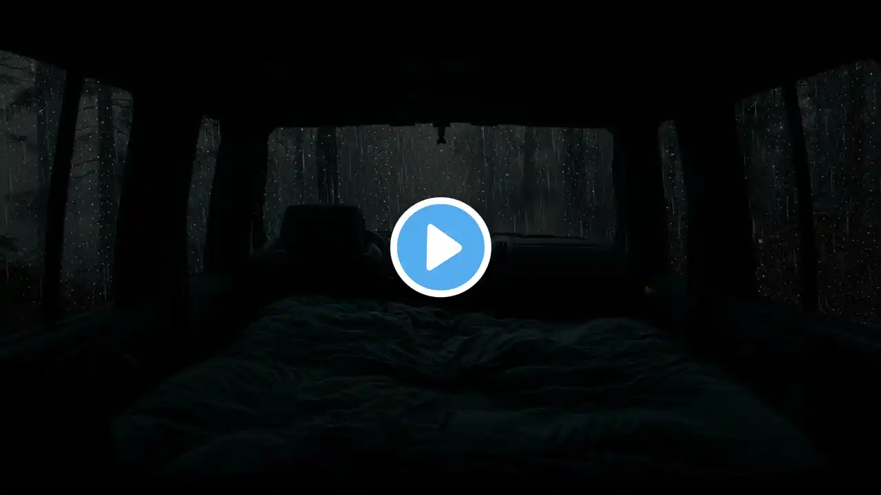 Rain Sounds from Inside a Car 🚗✨ Cozy & Relaxing Ambience for Sleep, Study, and Stress Relief