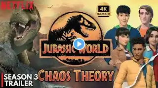 JURASSIC WORLD CHAOS THEORY SEASON 3 TRAILER | RELEASE DATE | REVIEW