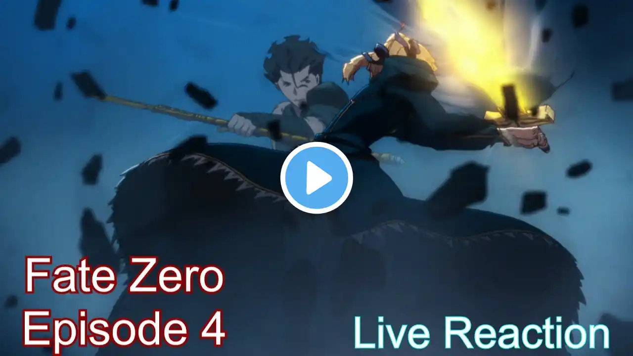 Fate Zero Episode 4 Live Reaction: Blade of the Demonic Spear