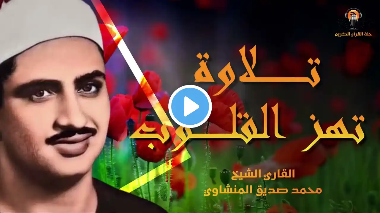 الباكي المبكي يبكي القلوب بتلاوة مؤثرة | الشيخ محمد صديق المنشاوي