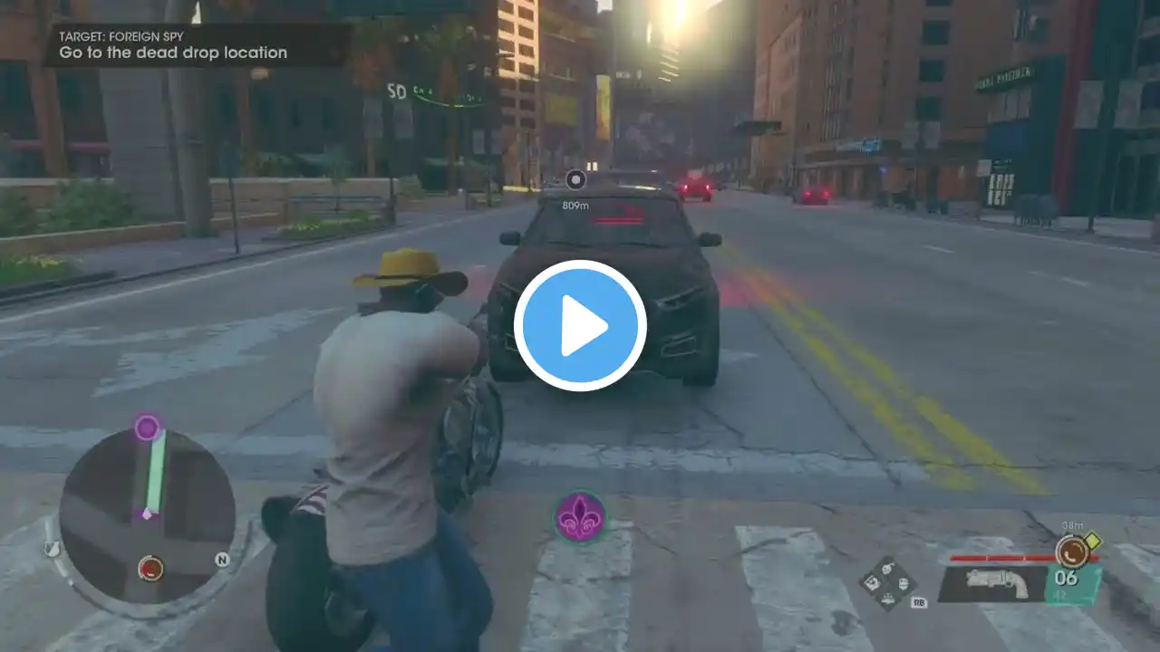 Saints Row - Wanted Target Foreign Spy: Go to Dead Drop: Investigate House and RV, Kill The Target