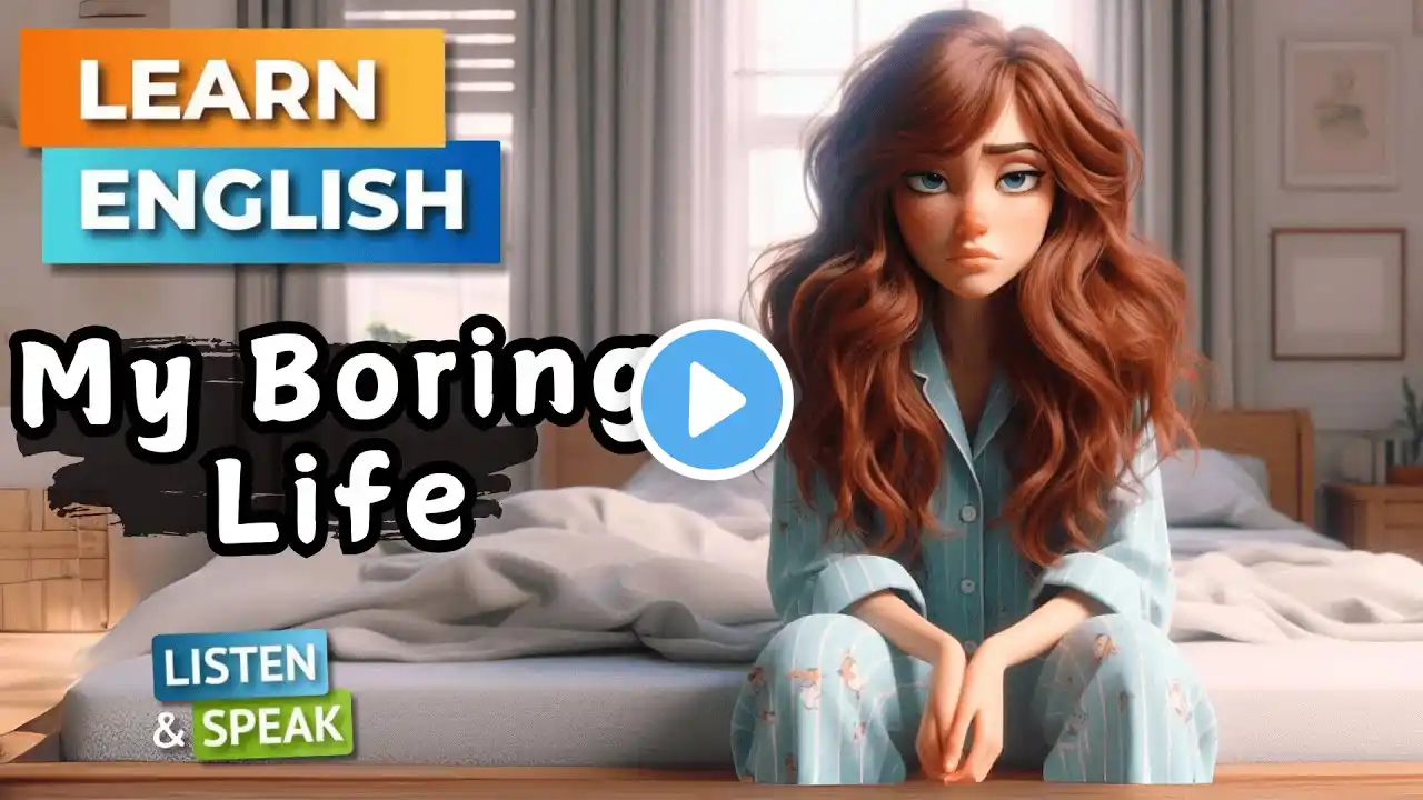 My Boring Life   | Improve Your English | English Listening Skills - Speaking Skills.