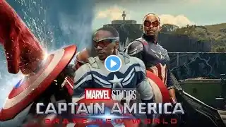 Captain America: Brave New World (2025) Movie | Anthony Mackie, Rosa Salazar | Explain and Facts