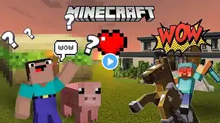 DOING CARZY CHALLENGE WITH PRO IN MINECRAFT