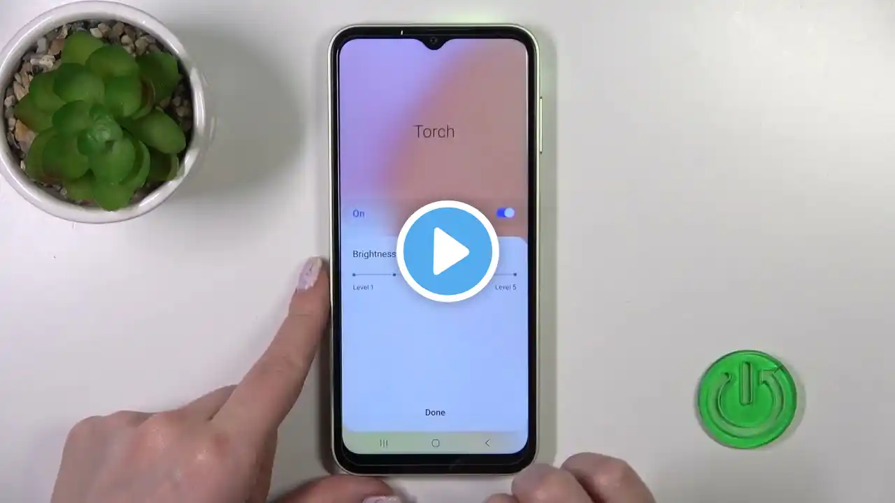 How to Switch On Flashlight on SAMSUNG Galaxy M14? - Activate Torch
